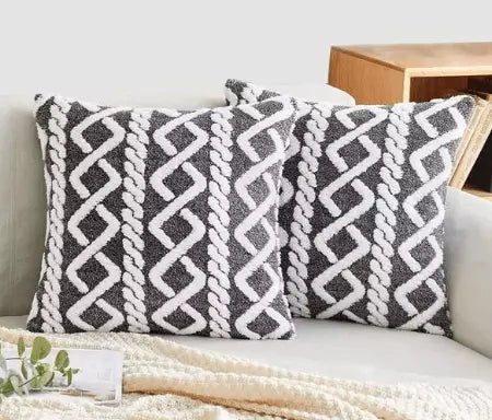 CAPAS DE ALMOFADAS COM BORDADO MACIO LUNA CHANTELY