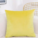 Capas de Almofadas em Veludo Leite Brethom