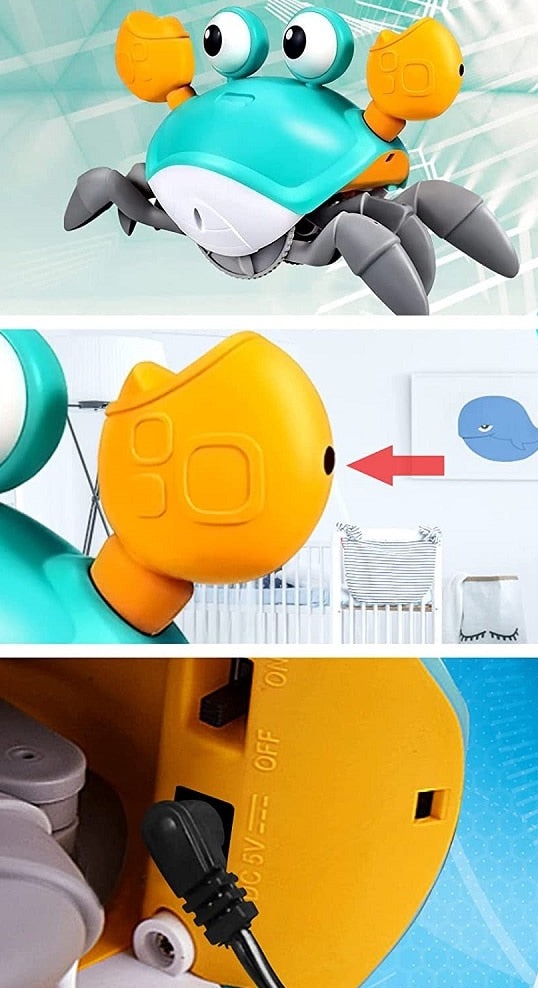 CARANGUEJO FUJÃO, BRINQUEDO INTERATIVO Mr CRAB