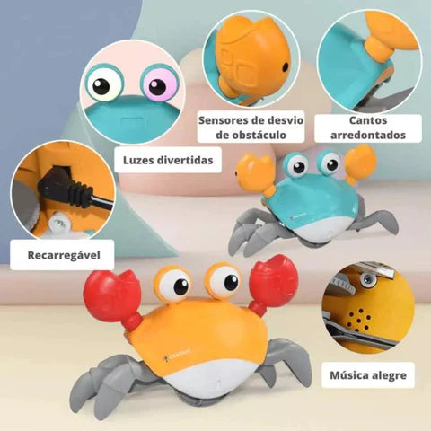 CARANGUEJO FUJÃO, BRINQUEDO INTERATIVO Mr CRAB