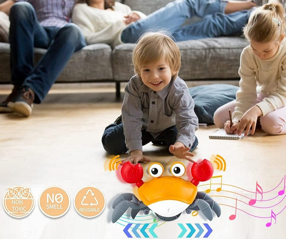 CARANGUEJO FUJÃO, BRINQUEDO INTERATIVO Mr CRAB