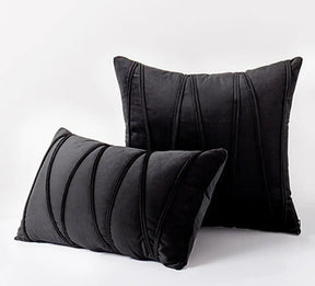 Capa de Almofada Veludo Leite Dama Perla