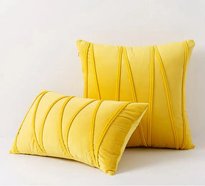 Capa de Almofada Veludo Leite Dama Perla