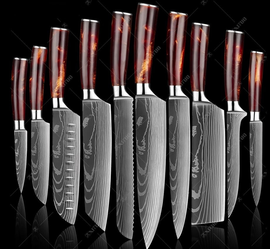 kit-faca-aço-damasco-modelo-kit-faca-de-churrasco-guabanna-tazmo-901