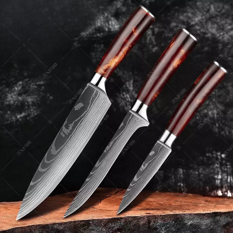 kit-faca-aço-damasco-modelo-kit-faca-de-churrasco-guabanna-tazmo-10101