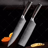 Kit de Faca (Conj 2pç / Chef 8 + Cutelo 7 Polegadas)