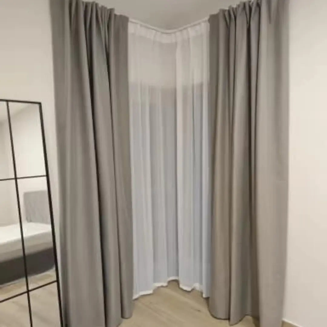 Cortina de Linho Blackout Para Sala de Estar e Quarto Linho Eleganza Bege 