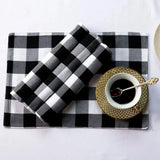 kit Guardanapo de Tecido 24PÇ (Preto)