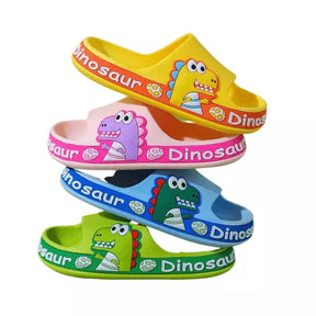 CHINELO NUVEM INFANTIL DINO TOON - ANTIDERRAPANTE, SOLADO MACIO.