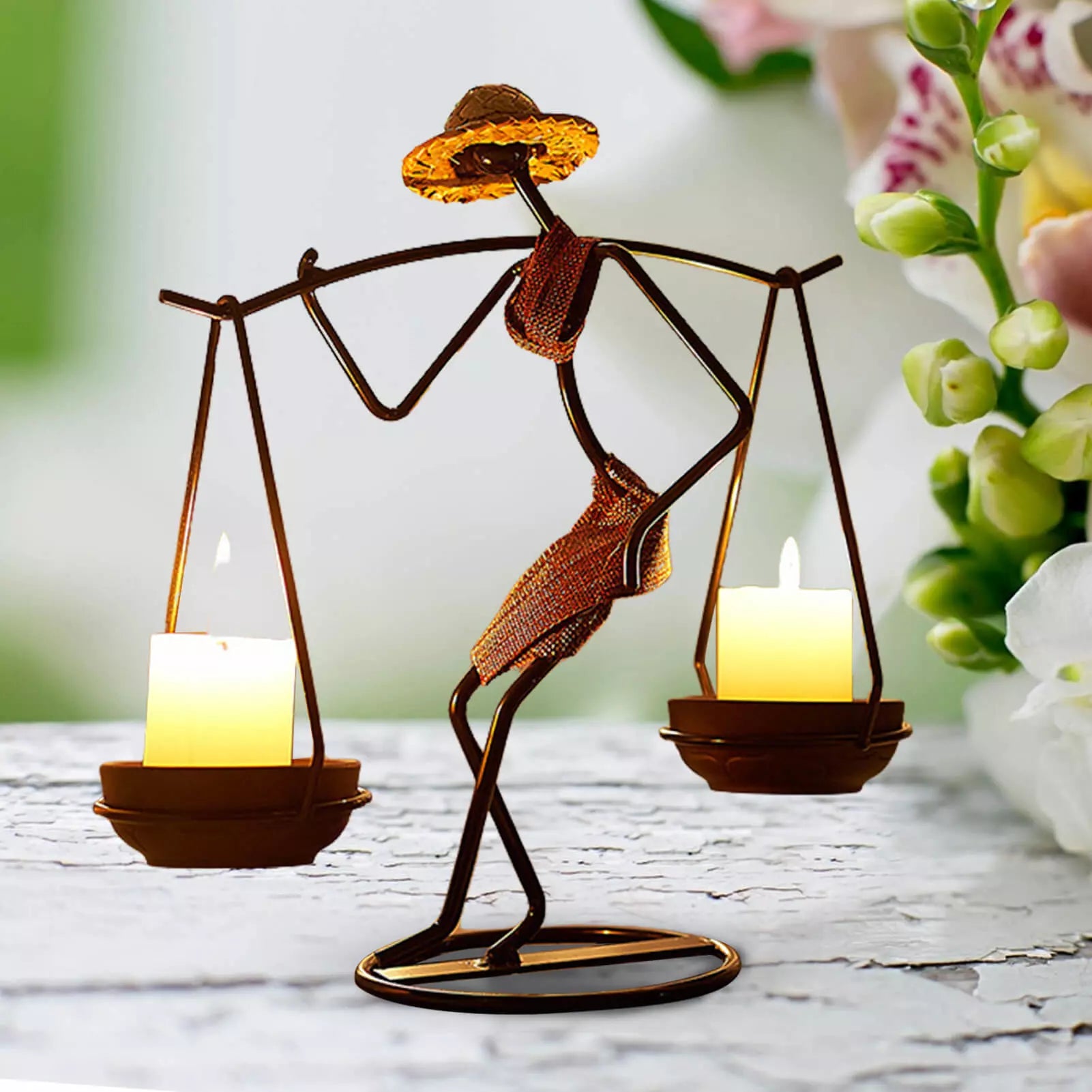 escultura-artesanal-de-metal-castical-duplo-candelabro-decoracao-casa-01