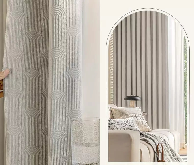 CORTINA DE LINHO  MERIDIANA PIOMENTESE, DECORAÇÃO SALA DE ESTAR E QUARTOS