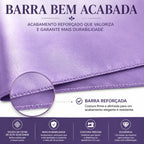 Guardanapos em tecido de cetim castellion kit 12PÇ roxo barra bem acabada tazmo casa 