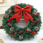 guirlanda-de-natal-com-laço-vermelho-natalino 