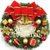Guirlanda de Porta Merry Christmas Enfeite de Natal Tazmo