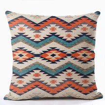 CAPAS DE ALMOFADAS EM LINHO BOHO CHIC