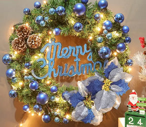 GUIRLANDA DE NATAL COM LUZ LED FLOWERS COLORS