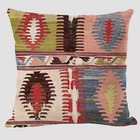 CAPAS DE ALMOFADAS EM LINHO BOHO CHIC