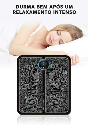 MASSAGEADOR DE PÉ RELAXPRO - REDUZ DORES E INCHAÇOS + GANHE DE BRINDE UM MASSAGEADOR DE PESCOÇO ELÉTRICO.