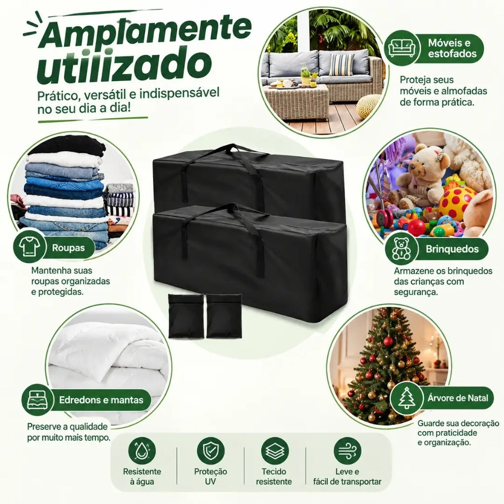 Saco de Armazenamento Impermeável Para Árvore de Natal Tazmo Casa Amplamente Utilizado Para Diversos Lugares da Casa 