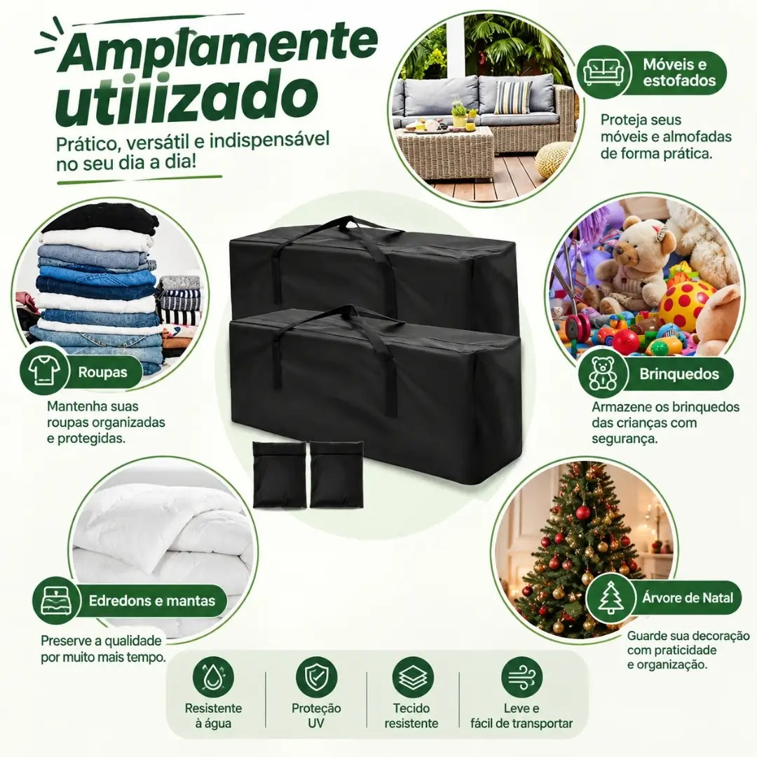 Saco de Armazenamento Impermeável Para Árvore de Natal Tazmo Casa Amplamente Utilizado Para Diversos Lugares da Casa 