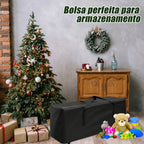 Saco de Armazenamento Impermeável Para Árvore de Natal Tazmo Casa Perfeita Para Armazenamento 