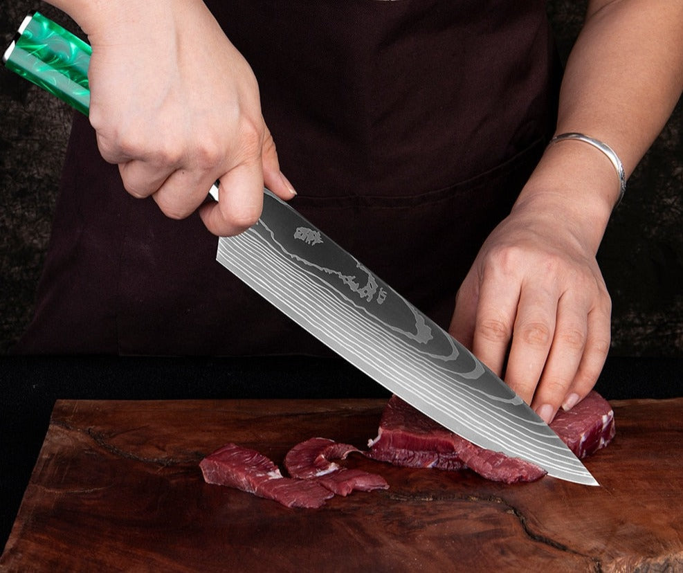 kit-de-faca-aco-damasco-jogo-de-faca-cabo-esmeralda-tazmo-14