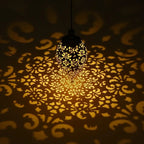 LANTERNA LED SOLAR IMPERMEÁVEL DE PENDURAR, ILUMINAÇÃO DECORAÇÃO JARDIM