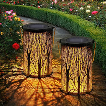 lanternas-de-chão-decoração-jardim  