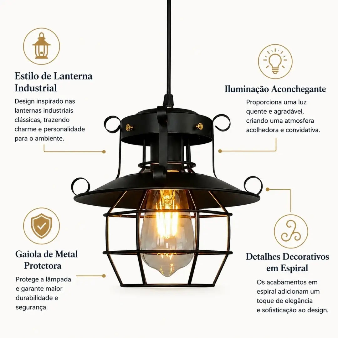 luminária de teto rustica aragon lustre decoração casa tazmo benefícios  
