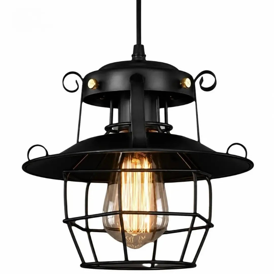 Luminária de teto rústica aragon lustre vintage decoração iluminação 
