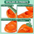 Máquina de fazer pastel 2 em 1 tazmo Mass molde de salgados detalhes do produto tazmo casa 