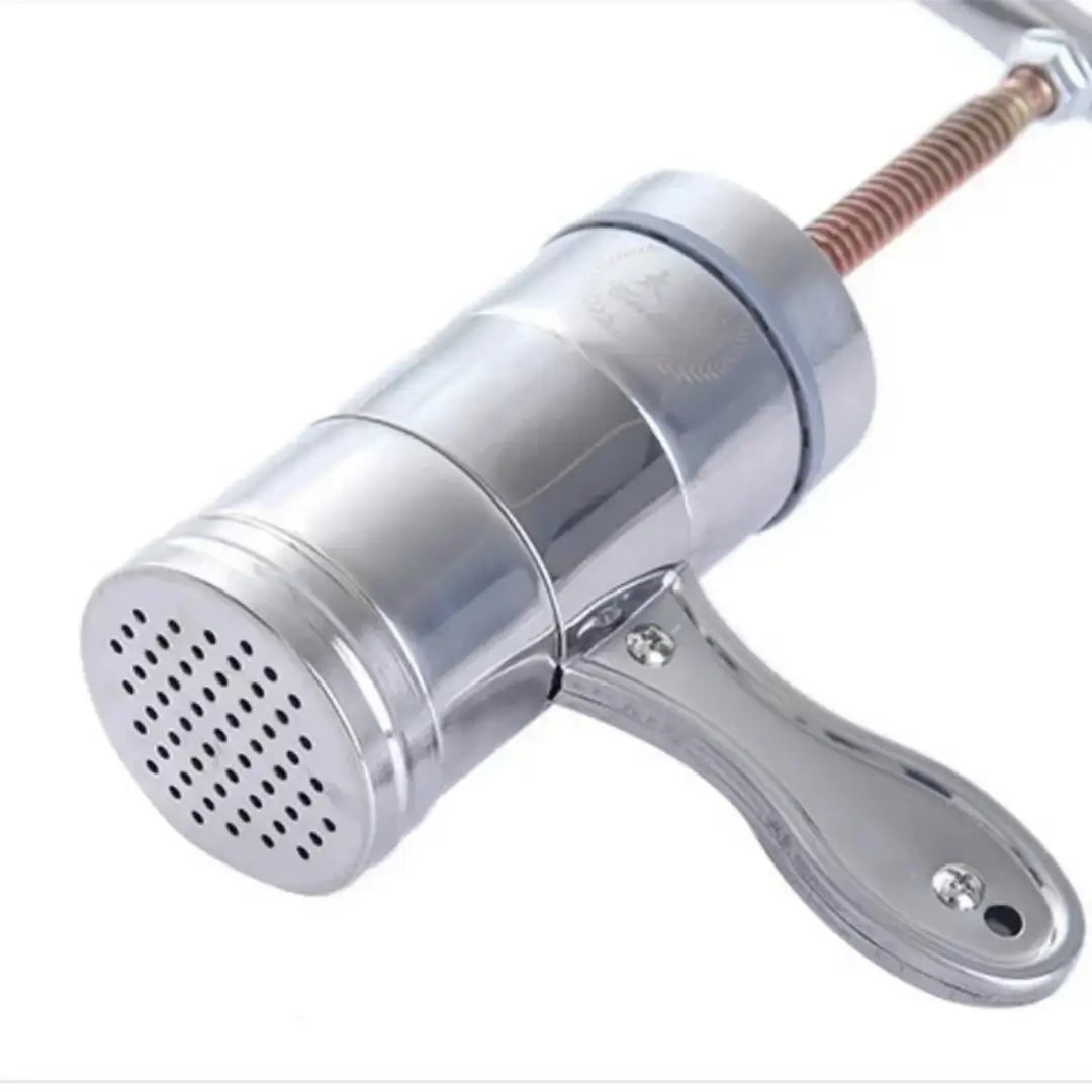 Máquina de macarrão manual de aço inox artesanal site tazmo casa lateral 