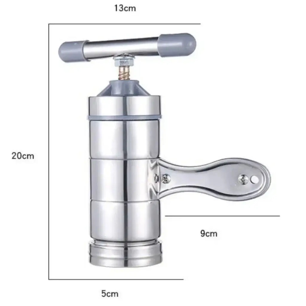 Máquina de macarrão manual de aço inox artesanal tazmo casa medidas e tamanho 