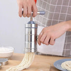 Máquina de macarrão manual de aço inox artesanal loja tazmo casa