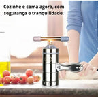 Máquina de macarrão manual de aço inox artesanal tazmo casa cozinha receitas caseiras com massas deliciosas 