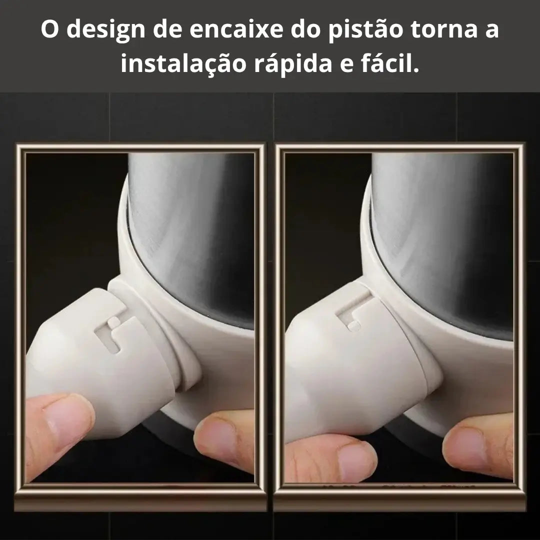 Máquina manual para linguiça e almôndega artesanal tazmo casa ensinando como encaixa os bicos 