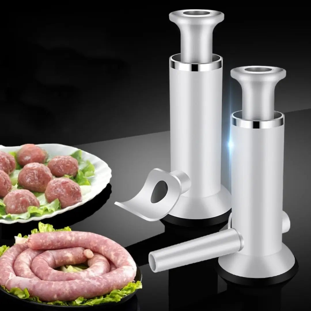 Máquina manual para linguiça e almôndega artesanal tazmo casa gourmet 