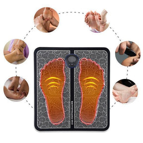 MASSAGEADOR DE PÉ RELAXPRO - REDUZ DORES E INCHAÇOS + GANHE DE BRINDE UM MASSAGEADOR DE PESCOÇO ELÉTRICO.