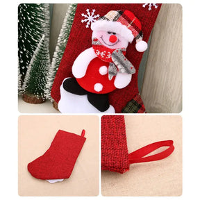 Meias-Enfeites-de-Natal-Pendurado-Decoração-Natal-Papai Noel-Tazmo-10