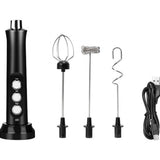 Mixer Espumador Portátil 3 em 1 Preto