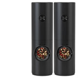 Moedor de Sal e Pimenta Elétrico Preto 2PÇ