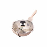 Panela Wok com Tampa Cerâmica Laca