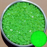 Seixos Pedra Luminosa Verde Seixos 500PÇs