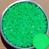 Seixos Pedra Luminosa Verde Grama 500PÇs