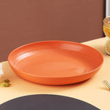 Prato Que Não Quebra Laranja 28cm (Kit 4PÇ)