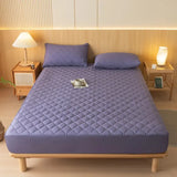 Capa de Colchão Acolchoado Roxo