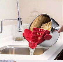 ESCORREDOR DE SILICONE AJUSTÁVEL FILTER ZESTER