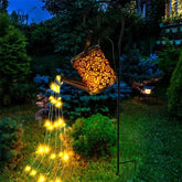 LANTERNA LED SOLAR IMPERMEÁVEL REGADOR, ILUMINAÇÃO DECORAÇÃO JARDIM
