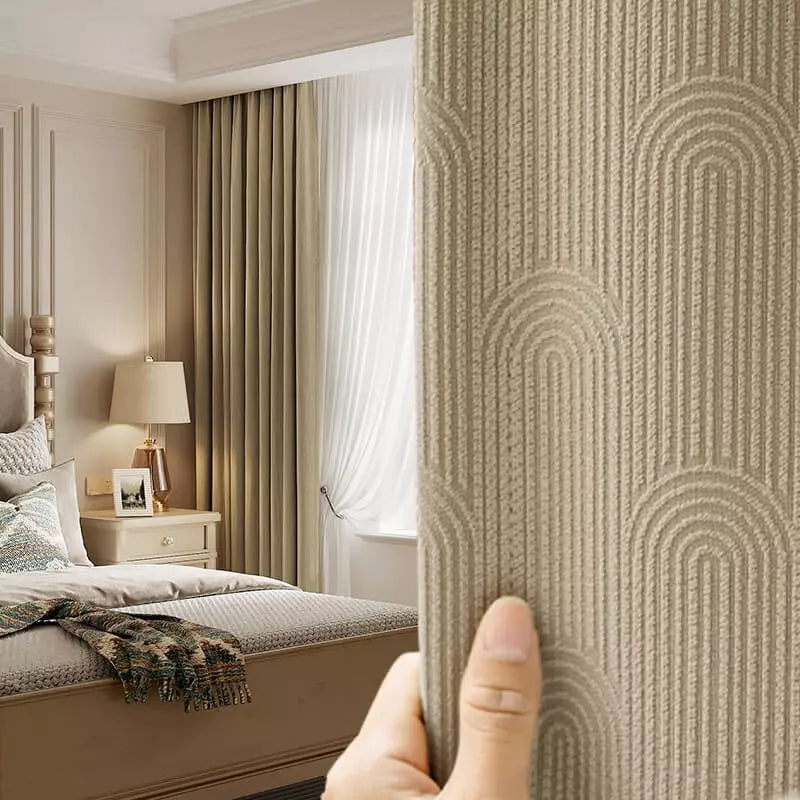 CORTINA DE LINHO  MERIDIANA PIOMENTESE, DECORAÇÃO SALA DE ESTAR E QUARTOS