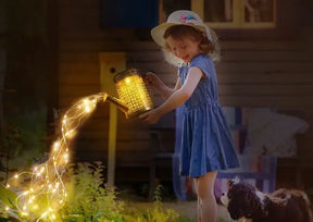 LANTERNA LED SOLAR IMPERMEÁVEL REGADOR, ILUMINAÇÃO DECORAÇÃO JARDIM